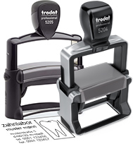 Trodat Professional Textstempel mit beispielhaftem Firmenabdruck